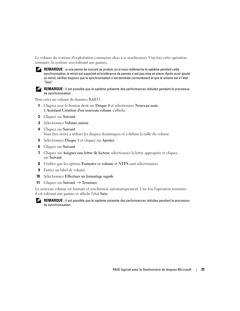 Dell Software RAID with Microsoft Disk Management User Manual | Page 33 / 82
