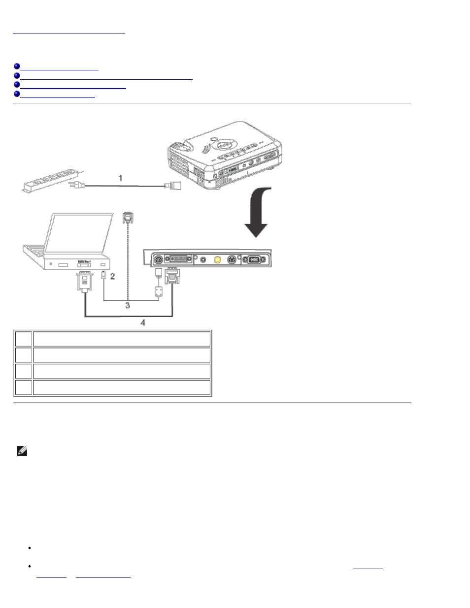 Instalación, Instalación: dell™ 3100mp projector | Dell Projector 3100MP User Manual | Page 8 / 49
