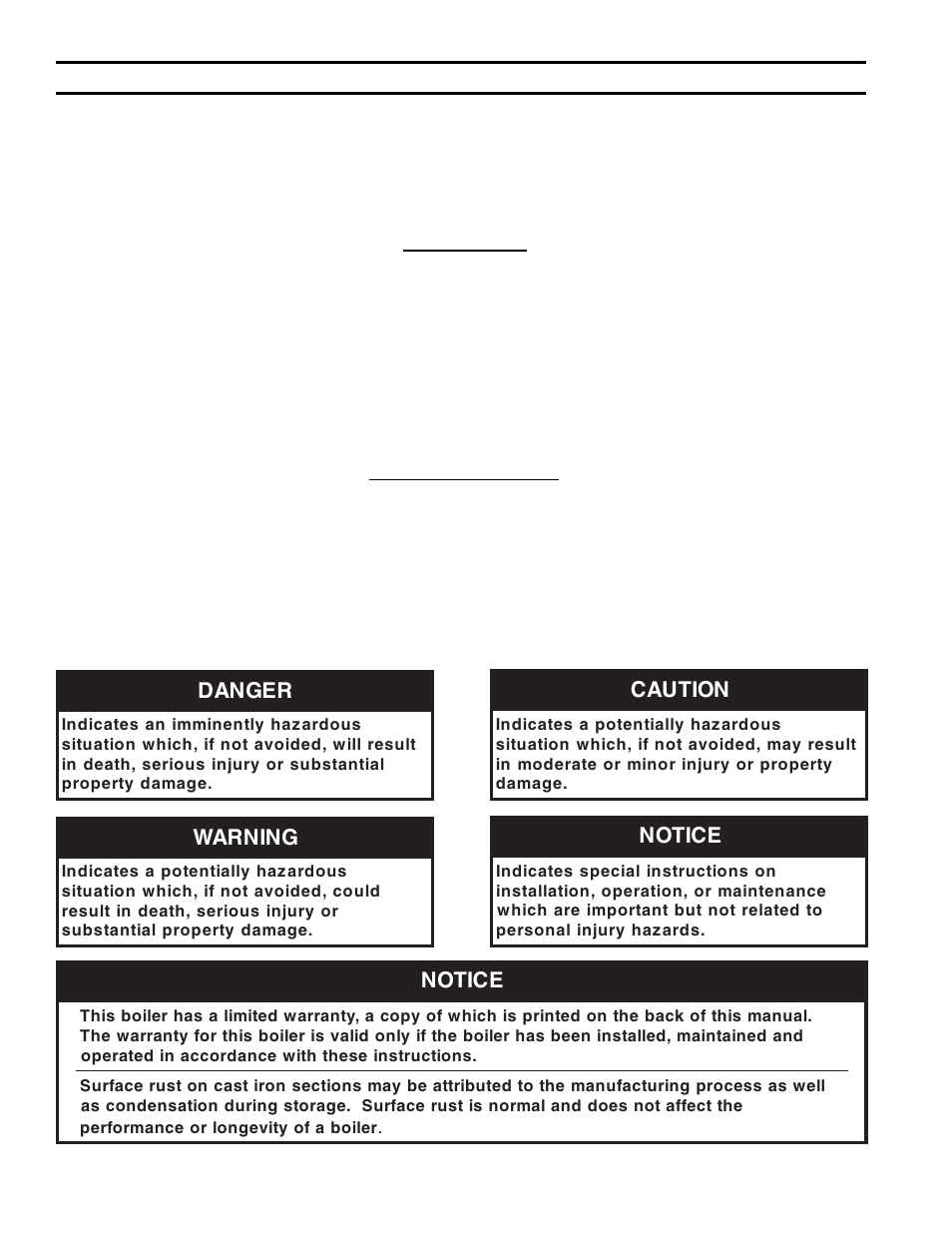 Important information - read carefully | Burnham V8 Series User Manual | Page 2 / 100