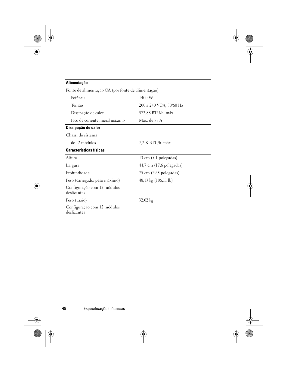 Dell PowerEdge C5230 User Manual | Page 50 / 72