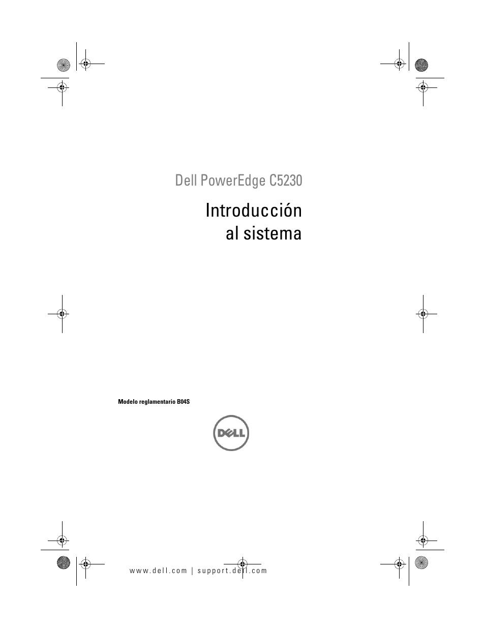 Introducción al sistema, Dell poweredge c5230 | Dell PowerEdge C5230 User Manual | Page 53 / 72