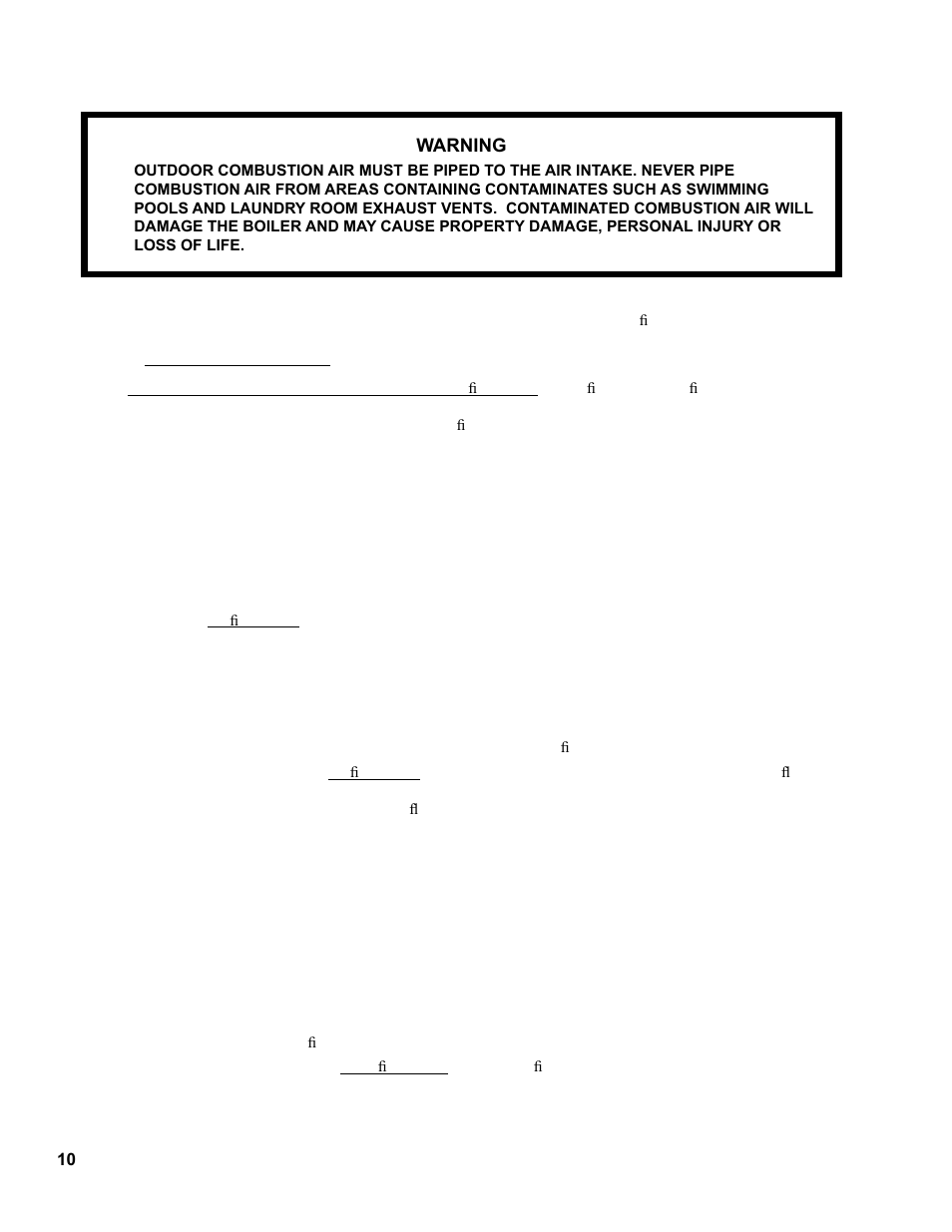 Vi air for ventilation | Burnham FCM120 User Manual | Page 10 / 80