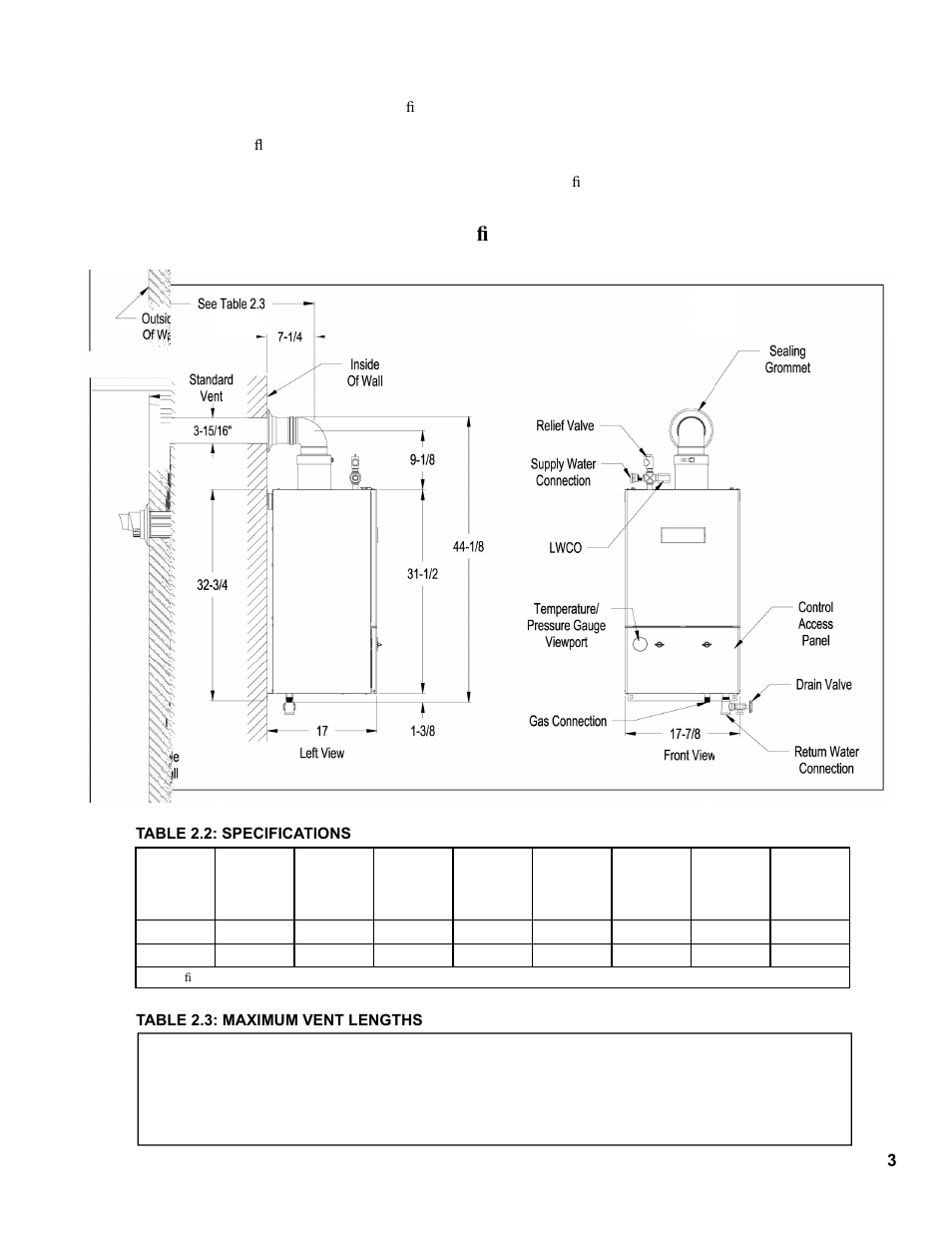 I product description, Ii specifi cations | Burnham FCM120 User Manual | Page 3 / 80