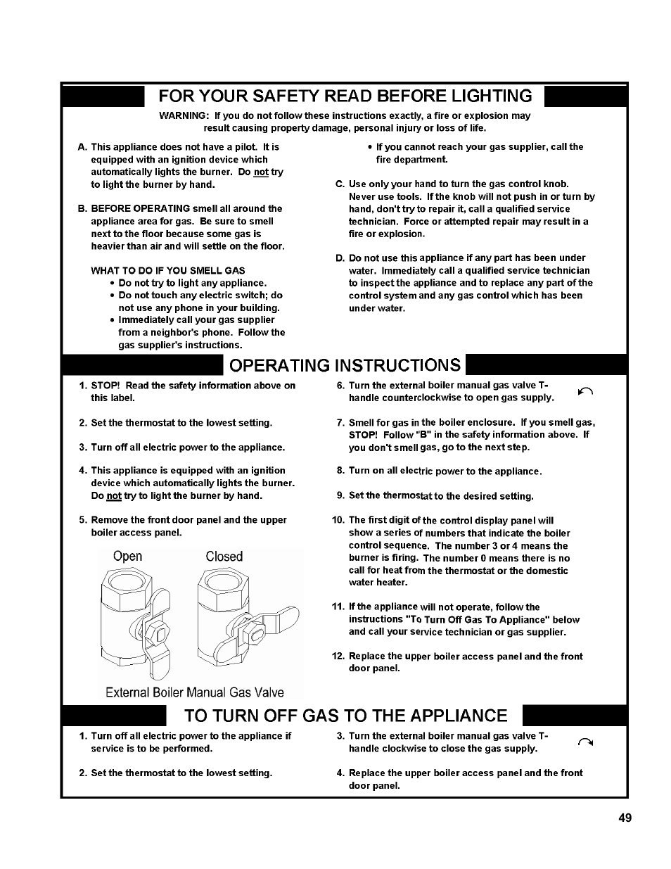 Burnham FCM120 User Manual | Page 49 / 80