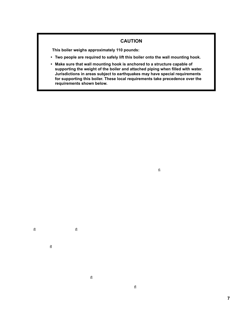 V mounting the boiler | Burnham FCM120 User Manual | Page 7 / 80