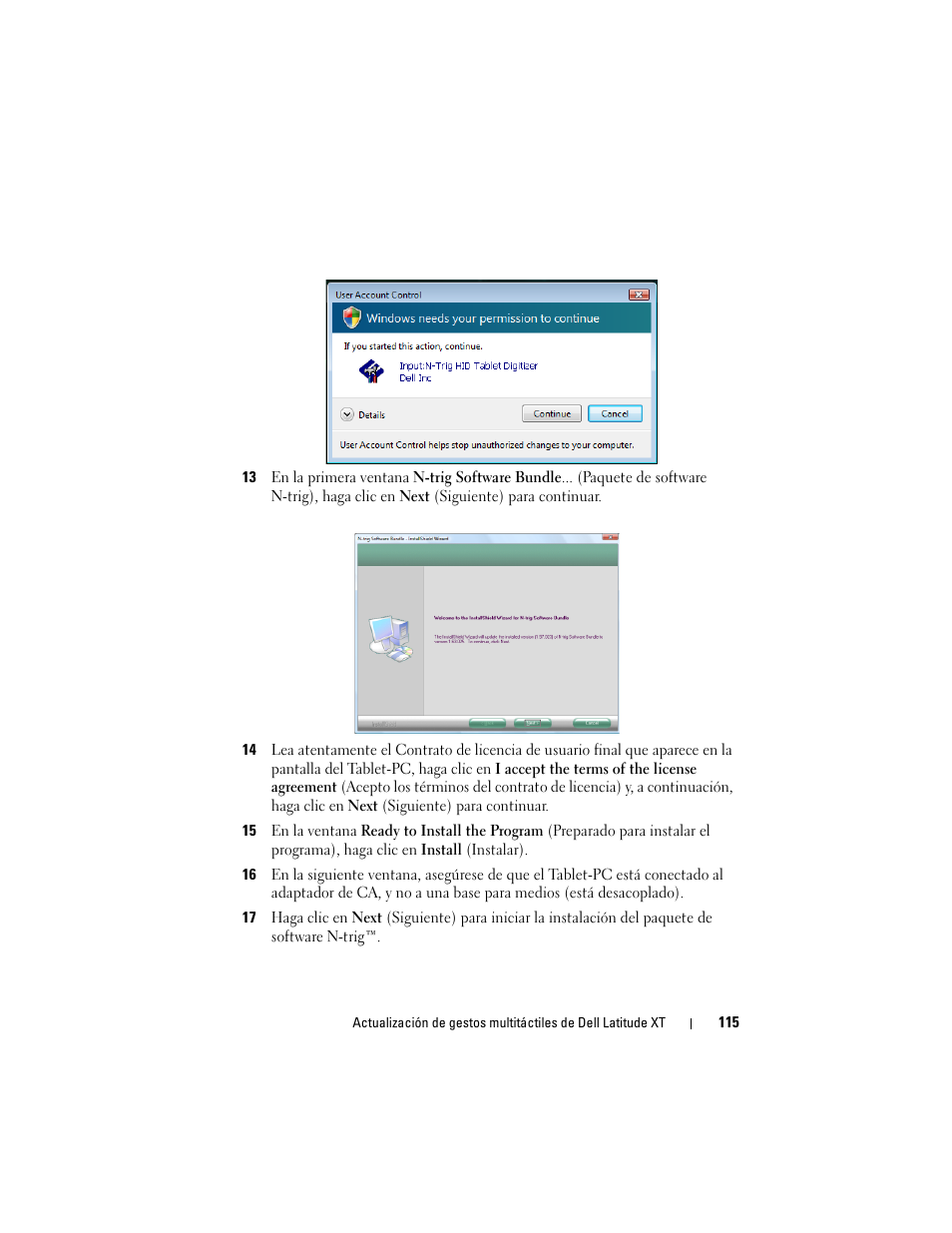 Dell Latitude XT (Late 2007) User Manual | Page 117 / 148