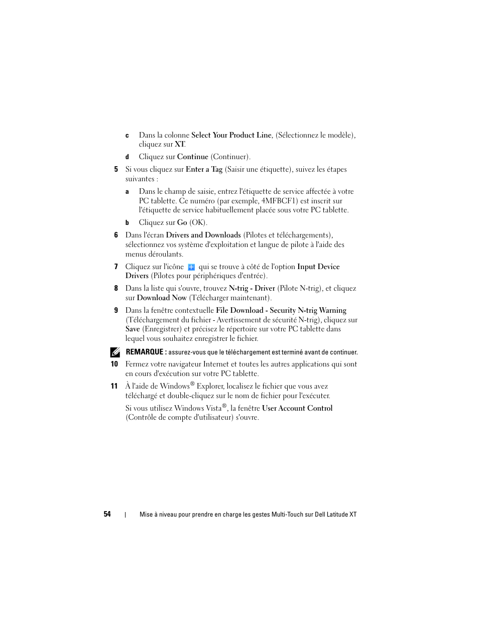 Dell Latitude XT (Late 2007) User Manual | Page 56 / 148
