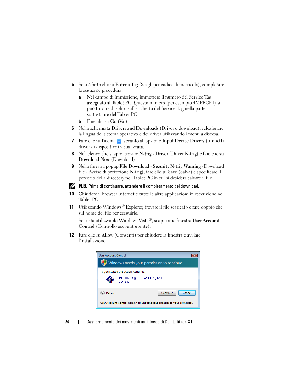 Dell Latitude XT (Late 2007) User Manual | Page 76 / 148
