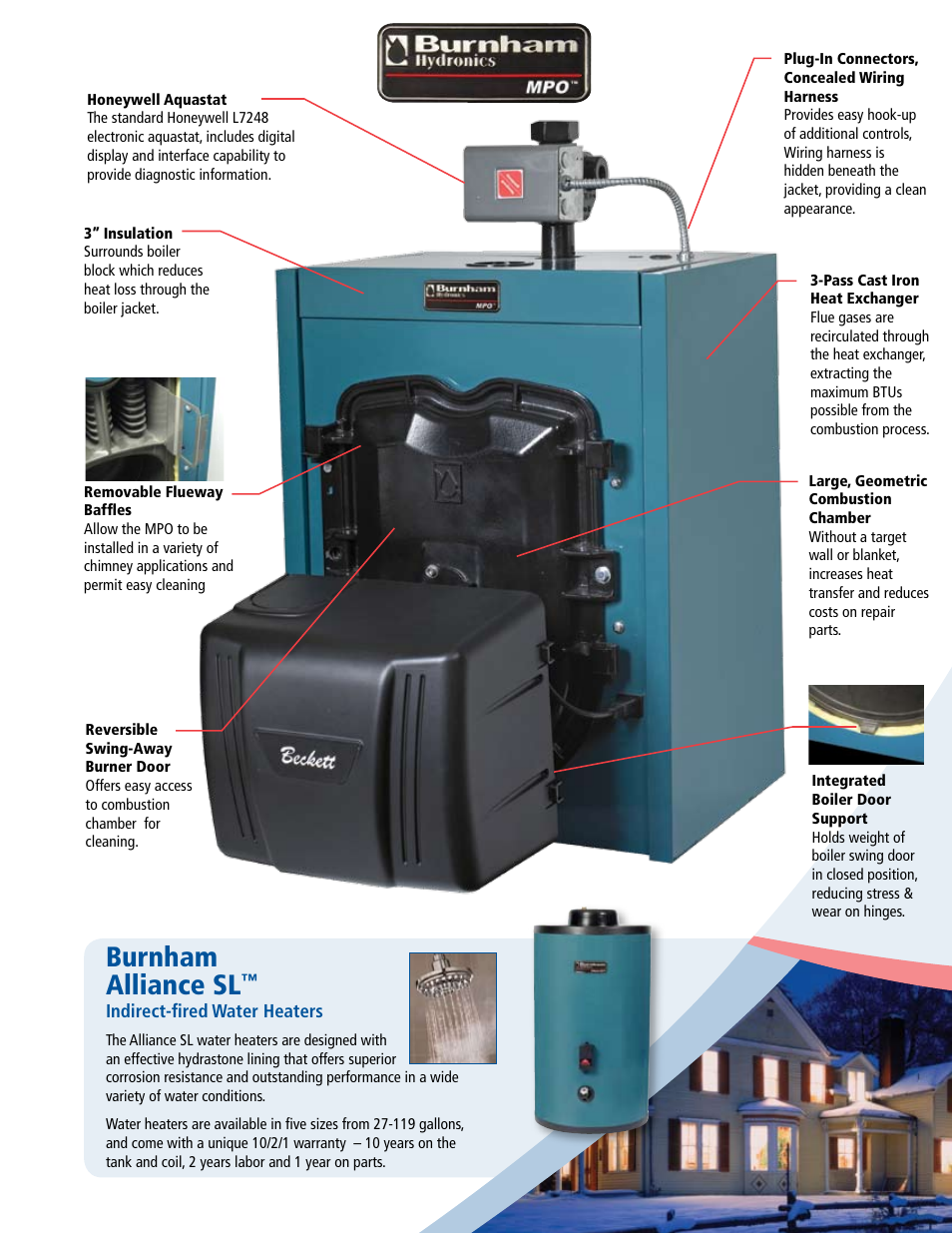 Burnham alliance sl | Burnham MPO Series User Manual | Page 3 / 4