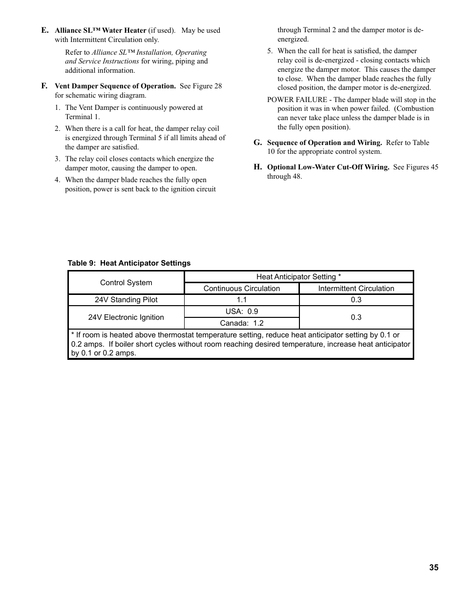 Burnham 8H User Manual | Page 35 / 92