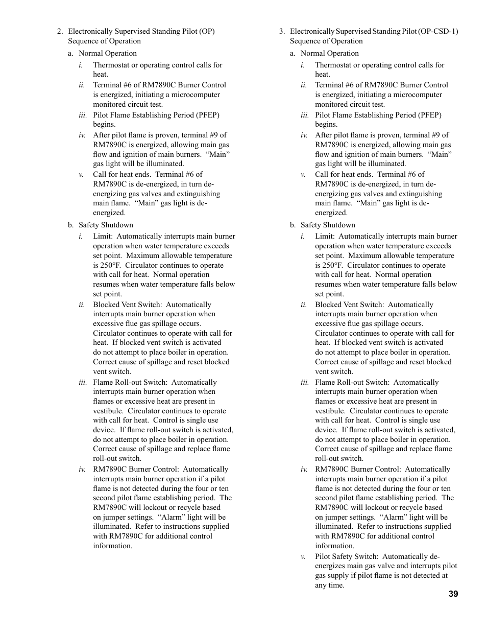 Burnham 8H User Manual | Page 39 / 92