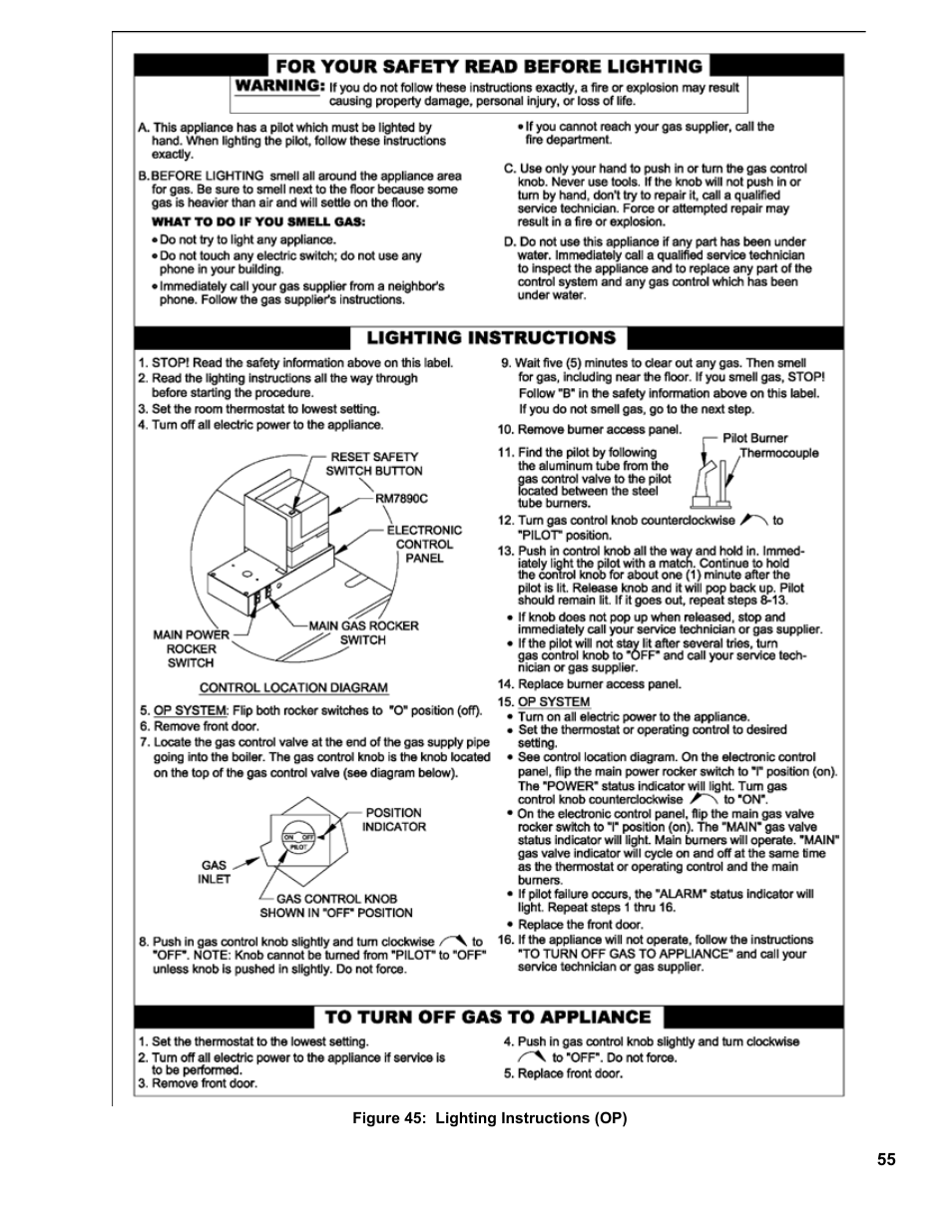 Burnham 8H User Manual | Page 55 / 92