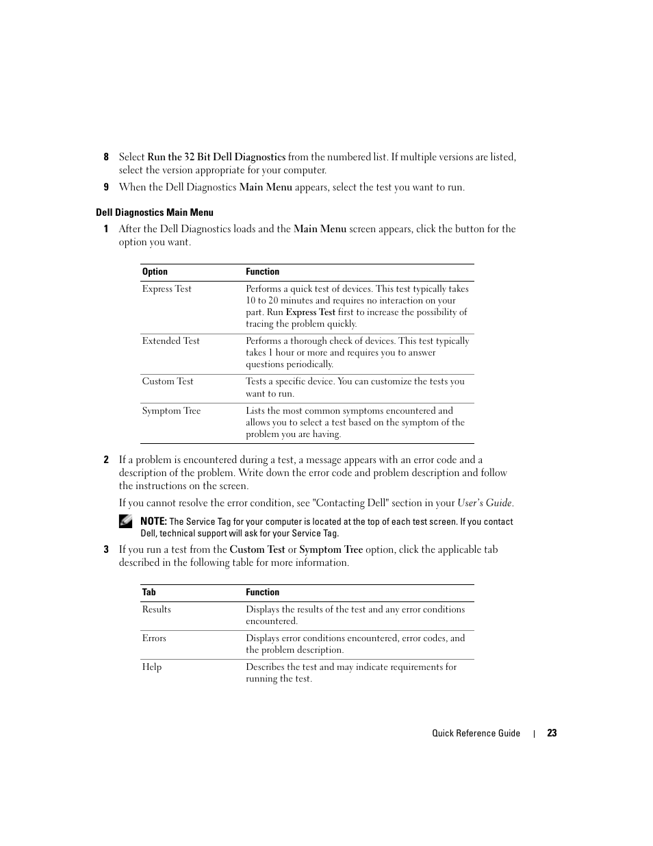 Dell Latitude D510 User Manual | Page 23 / 104