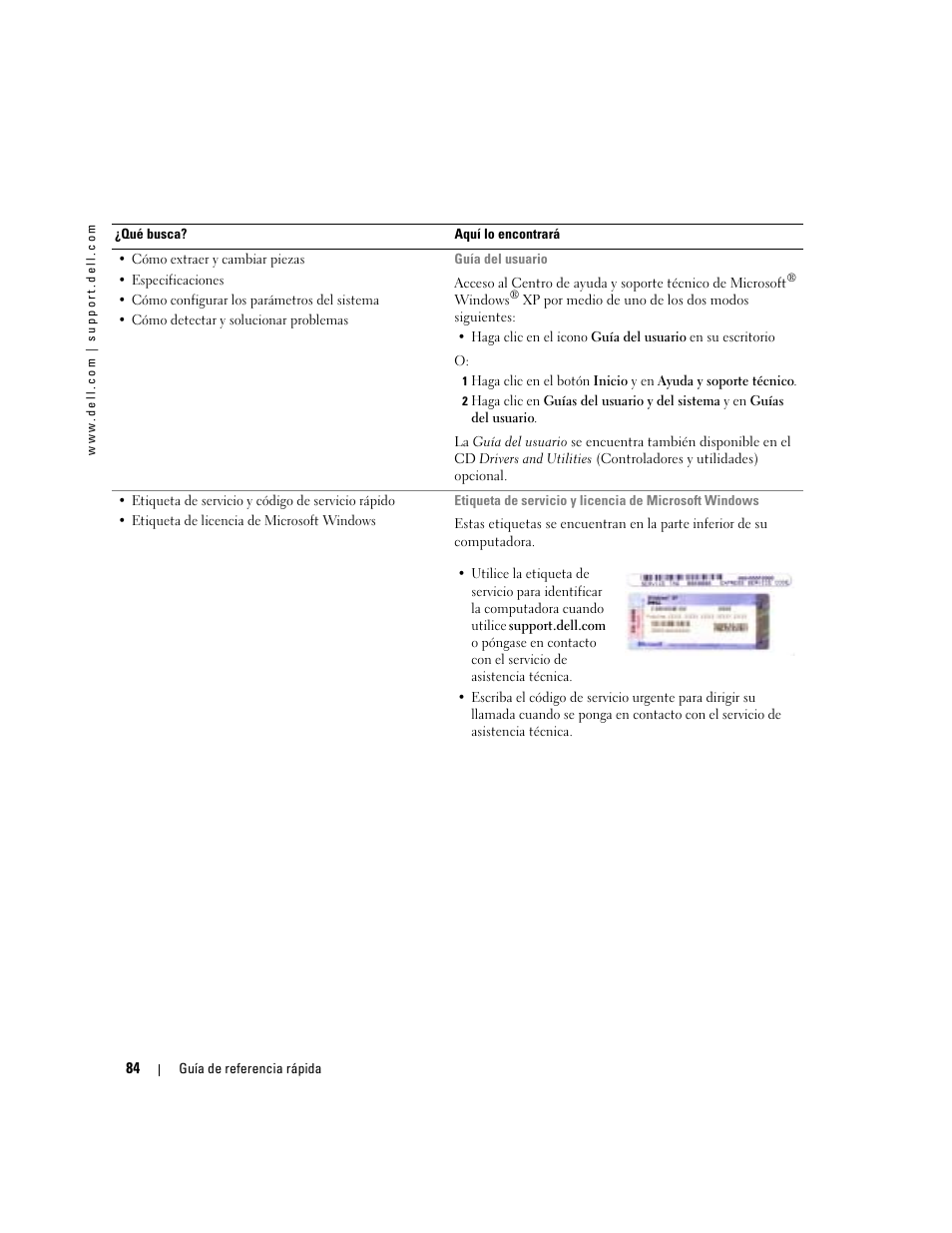 Dell Latitude D510 User Manual | Page 84 / 104