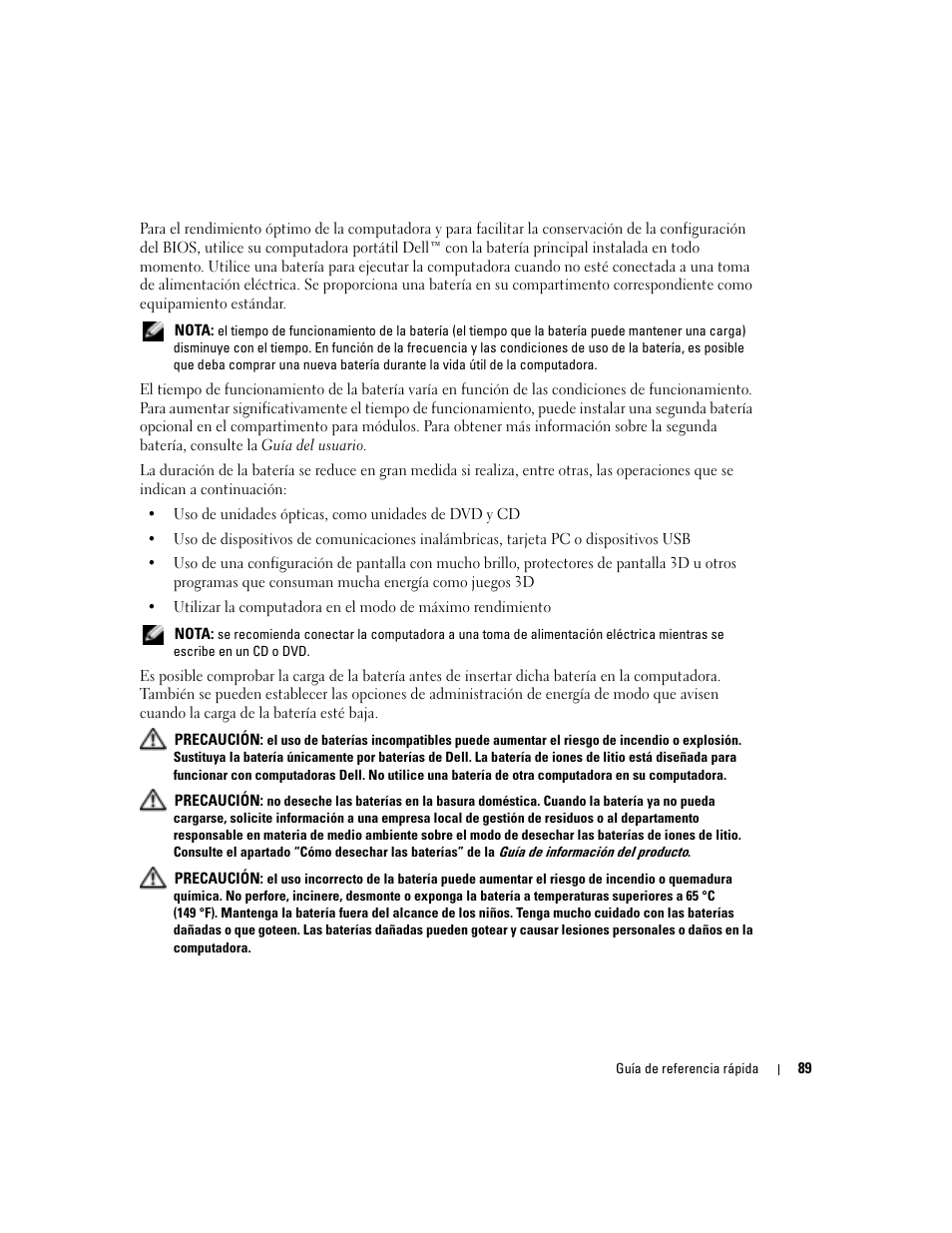 Dell Latitude D510 User Manual | Page 89 / 104