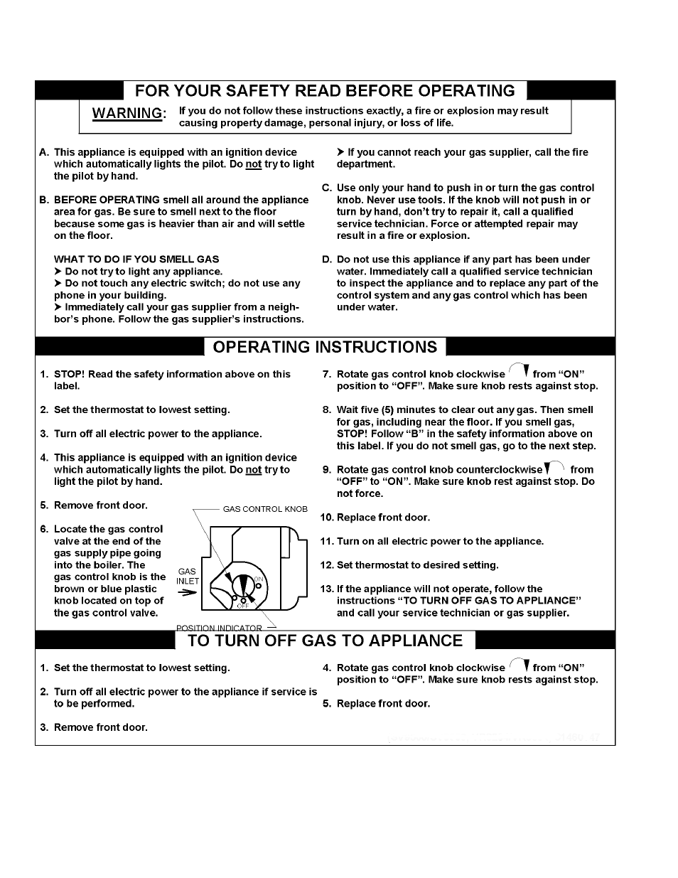 Burnham SM-6 User Manual | Page 14 / 28