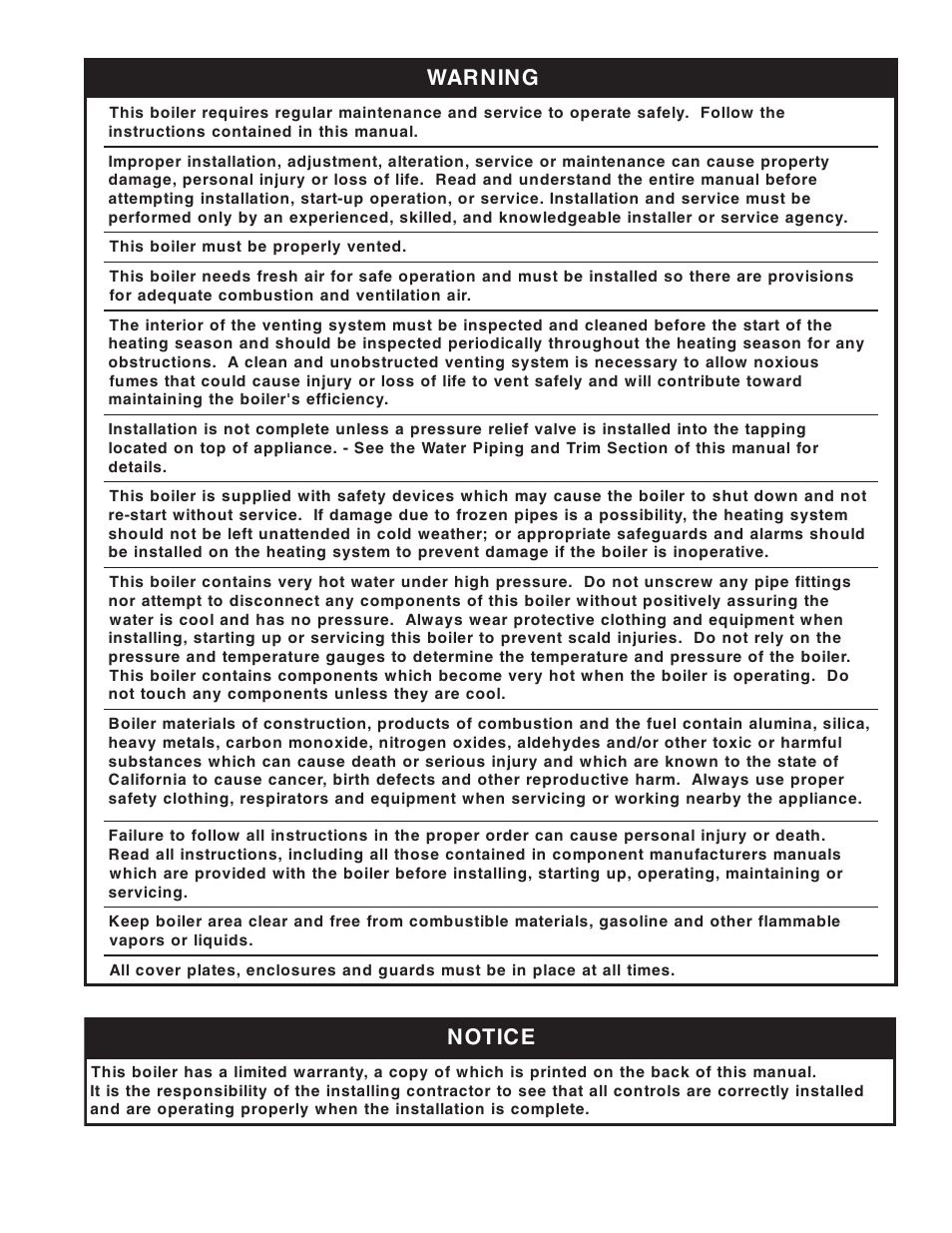 Burnham SCG User Manual | Page 3 / 92