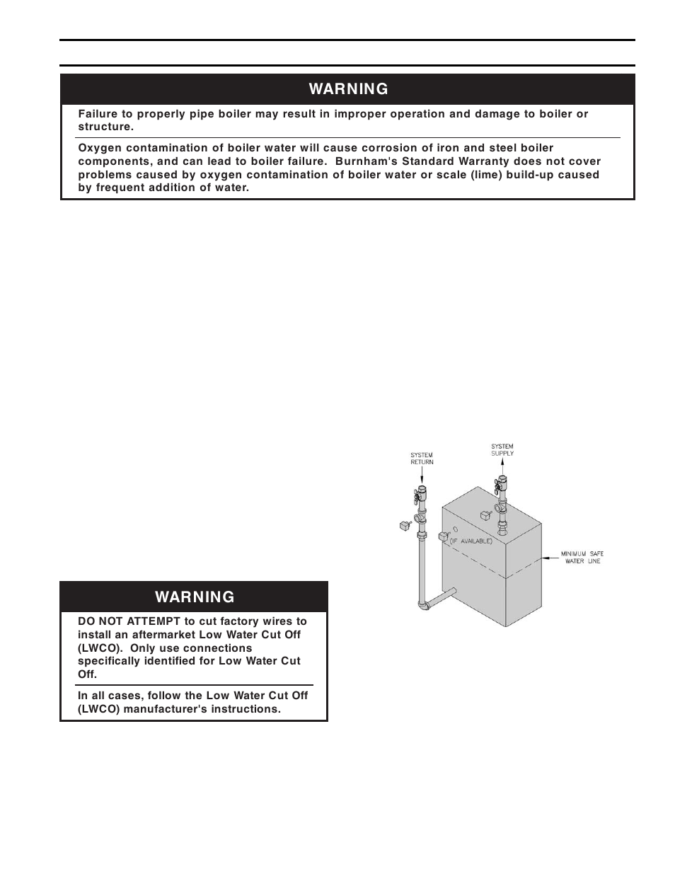 Iv. water piping and trim | Burnham SCG User Manual | Page 45 / 92