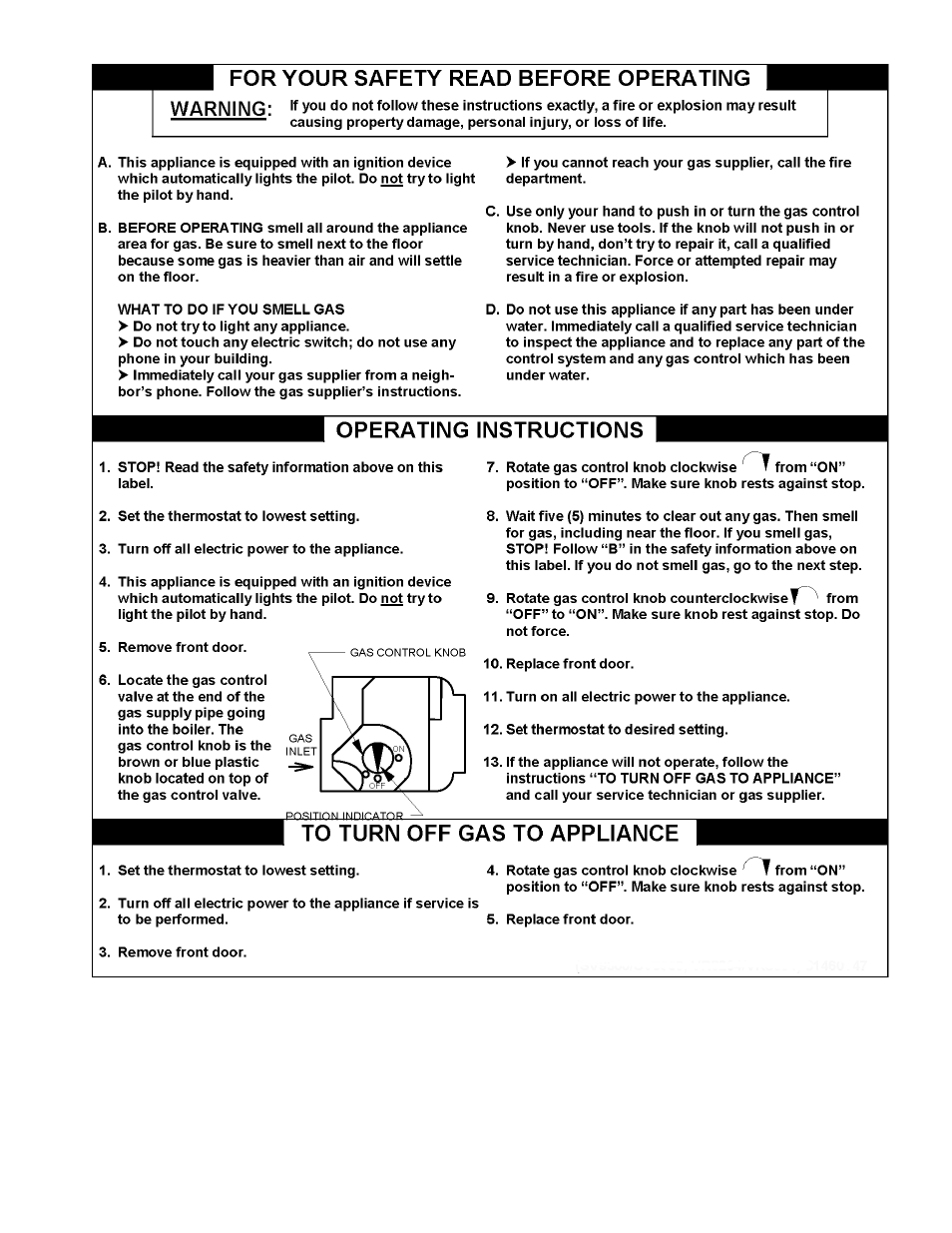 Burnham SCG User Manual | Page 65 / 92