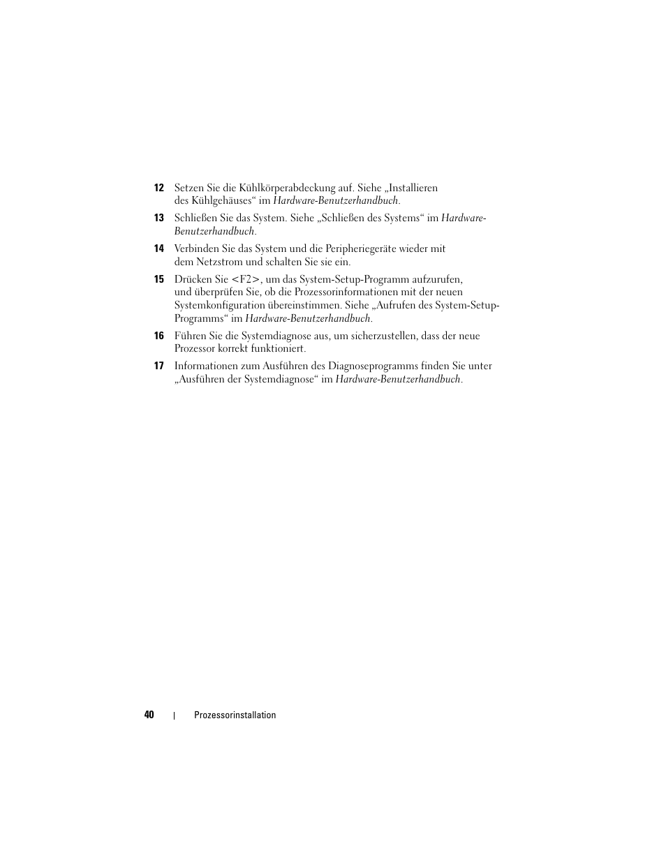Dell PowerEdge T610 User Manual | Page 40 / 70