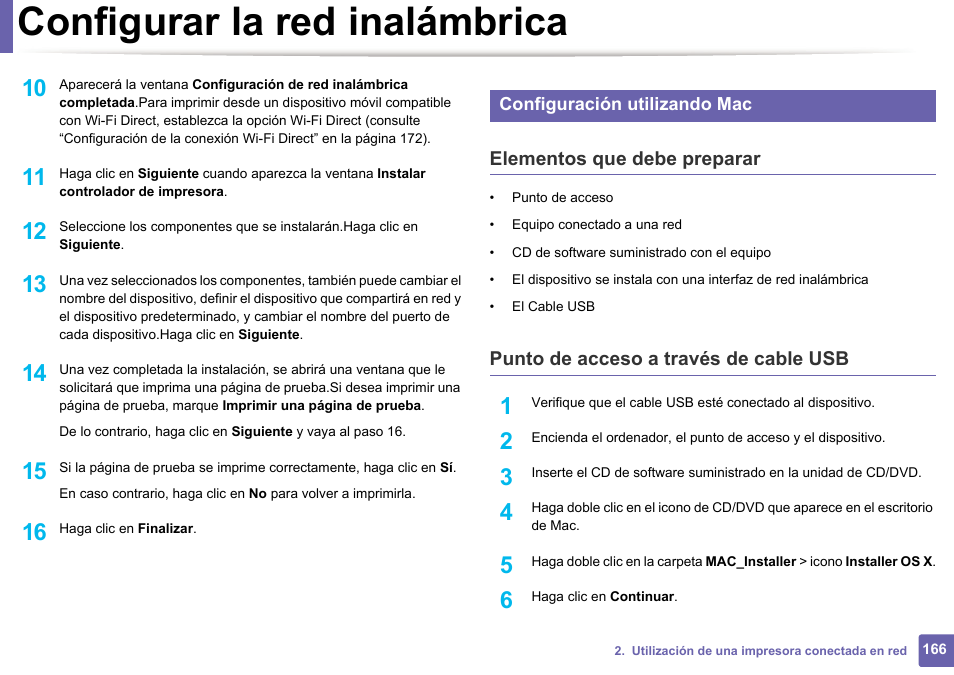 Configurar la red inalámbrica | Dell B1165nfw Multifunction Mono Laser Printer User Manual | Page 166 / 311