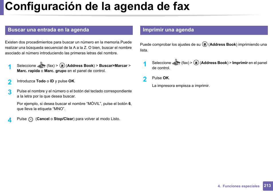 Configuración de la agenda de fax | Dell B1165nfw Multifunction Mono Laser Printer User Manual | Page 213 / 311