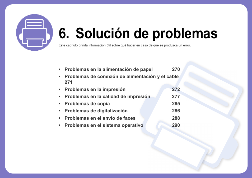 Solución de problemas | Dell B1165nfw Multifunction Mono Laser Printer User Manual | Page 269 / 311