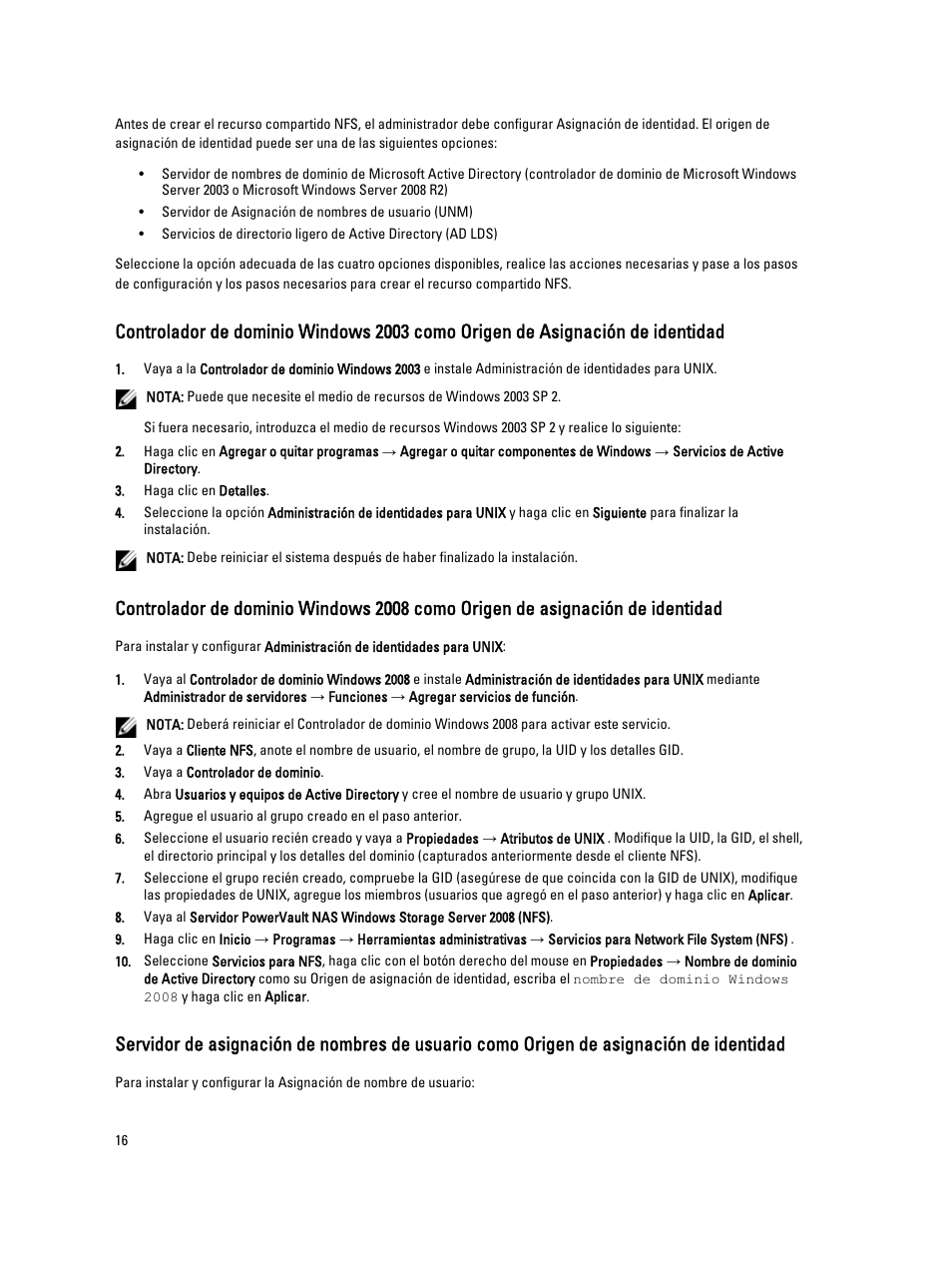 Dell PowerVault NX3200 User Manual | Page 16 / 31