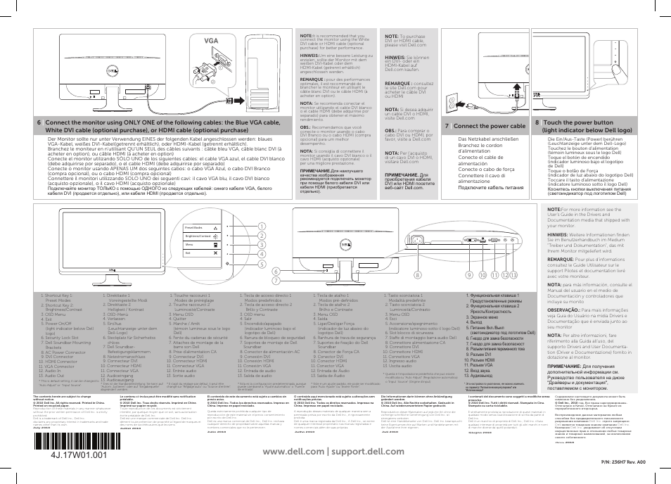 Dell ST2420L Monitor User Manual | Page 2 / 2