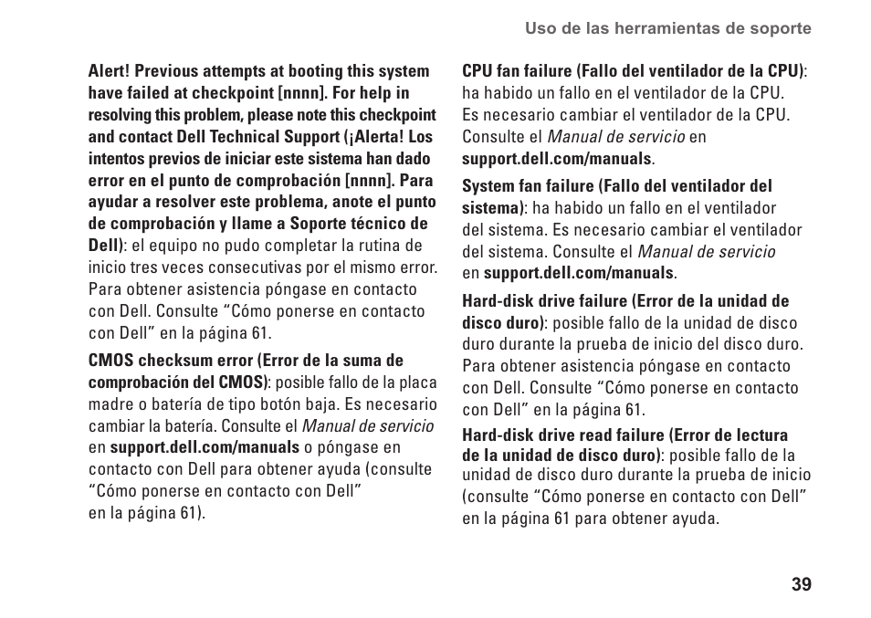 Dell Studio XPS 9100 (Mid 2010) User Manual | Page 41 / 80