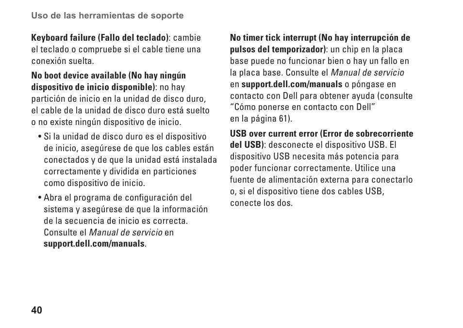 Dell Studio XPS 9100 (Mid 2010) User Manual | Page 42 / 80