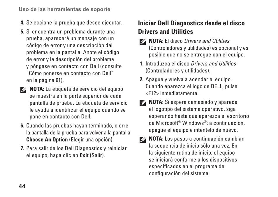 Dell Studio XPS 9100 (Mid 2010) User Manual | Page 46 / 80