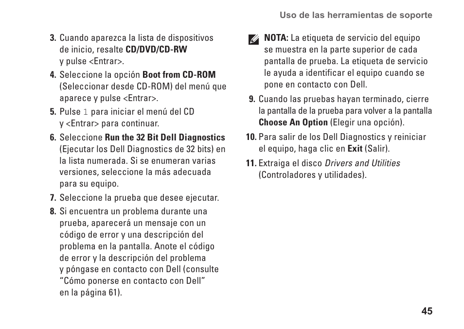 Dell Studio XPS 9100 (Mid 2010) User Manual | Page 47 / 80