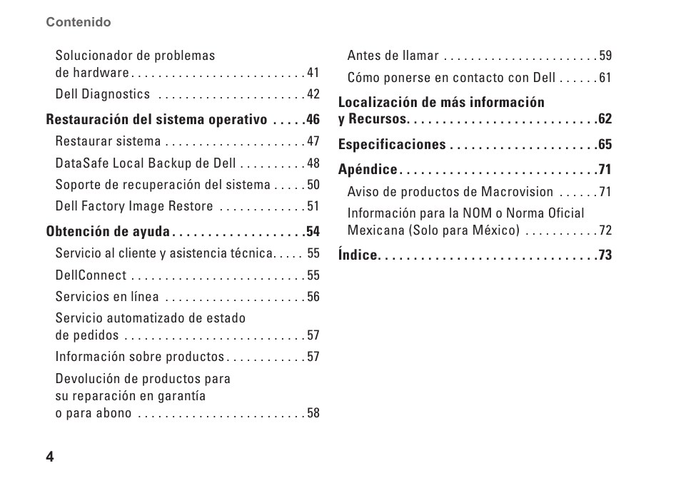 Dell Studio XPS 9100 (Mid 2010) User Manual | Page 6 / 80
