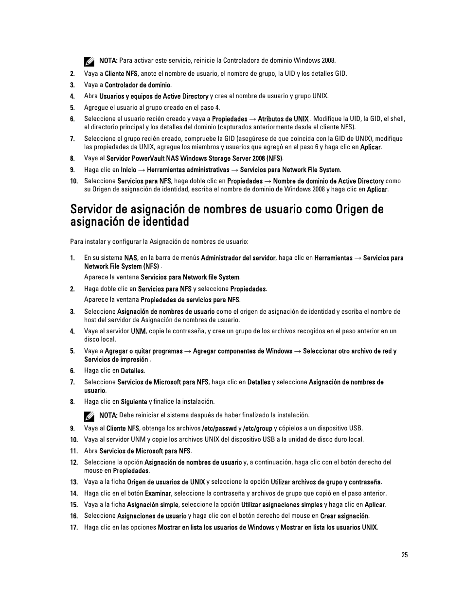 Dell PowerVault NX3200 User Manual | Page 25 / 40