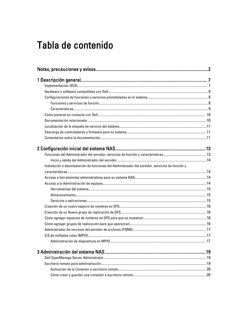Dell PowerVault NX3200 User Manual | Page 3 / 40