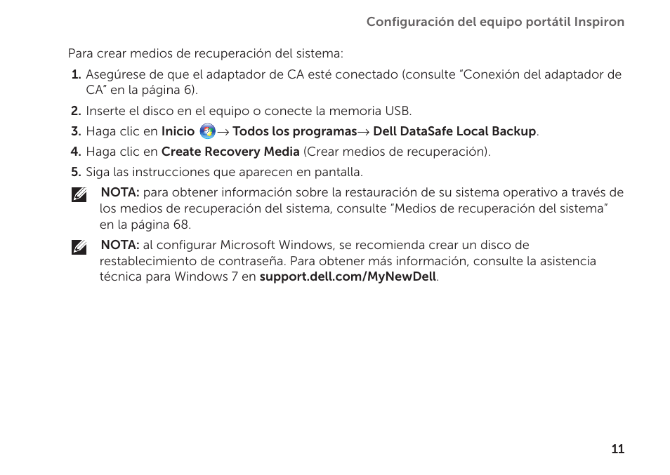 Dell Inspiron M411R (Mid 2011) User Manual | Page 13 / 104