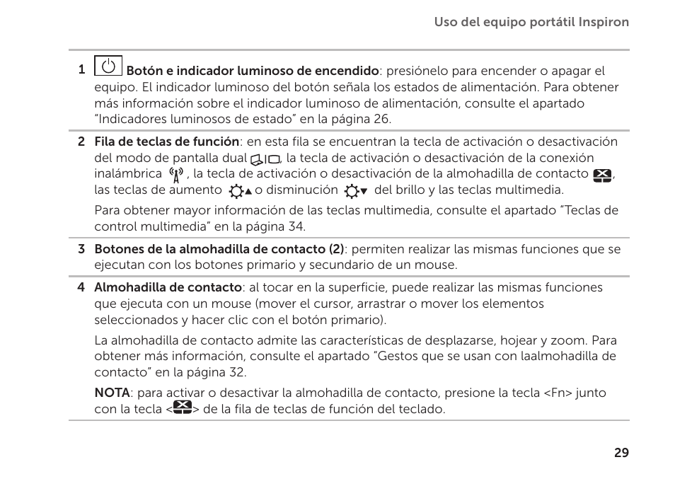 Dell Inspiron M411R (Mid 2011) User Manual | Page 31 / 104