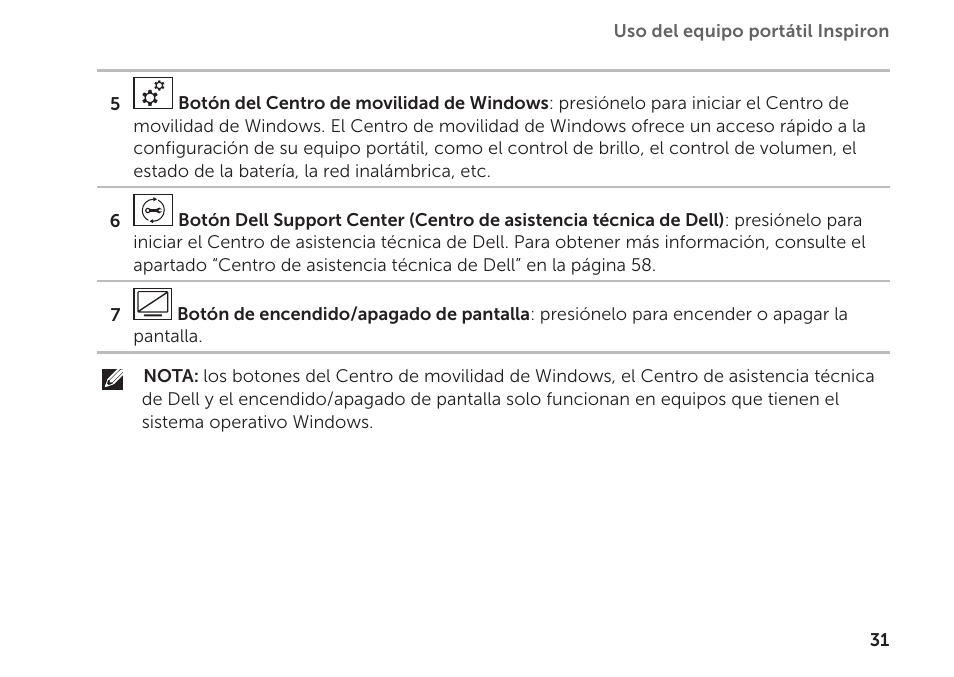 Dell Inspiron M411R (Mid 2011) User Manual | Page 33 / 104