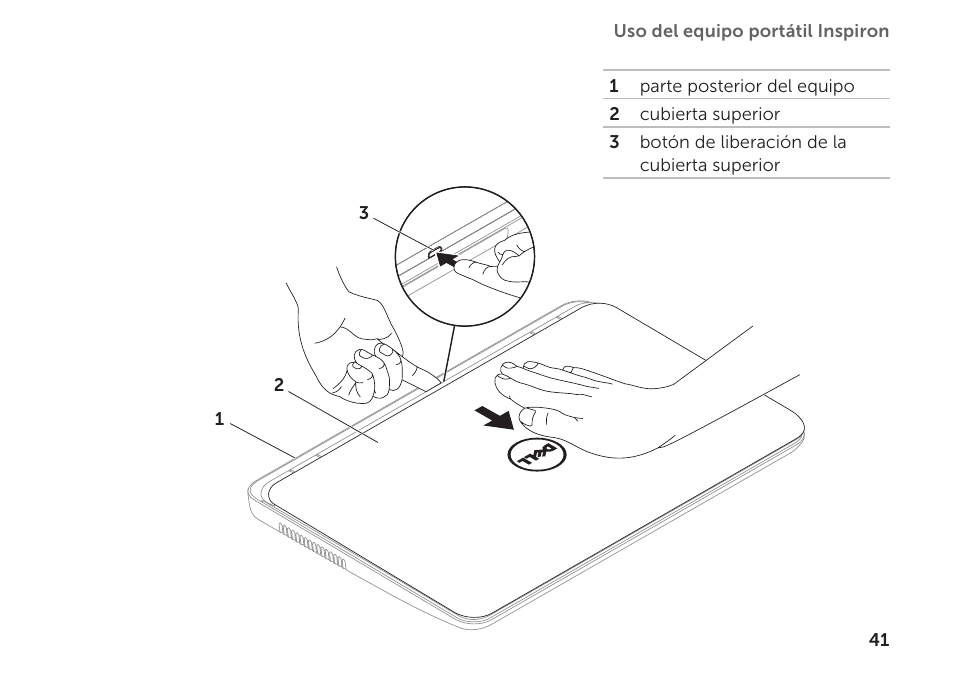 Dell Inspiron M411R (Mid 2011) User Manual | Page 43 / 104