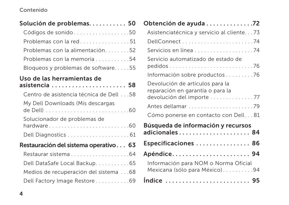 Dell Inspiron M411R (Mid 2011) User Manual | Page 6 / 104