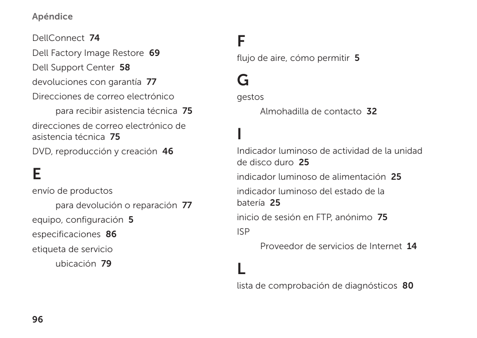 Dell Inspiron M411R (Mid 2011) User Manual | Page 98 / 104
