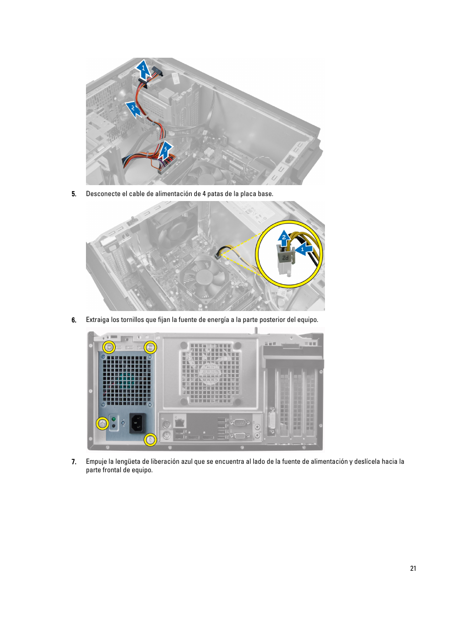 Dell OptiPlex 7010 (Mid 2012) User Manual | Page 21 / 67