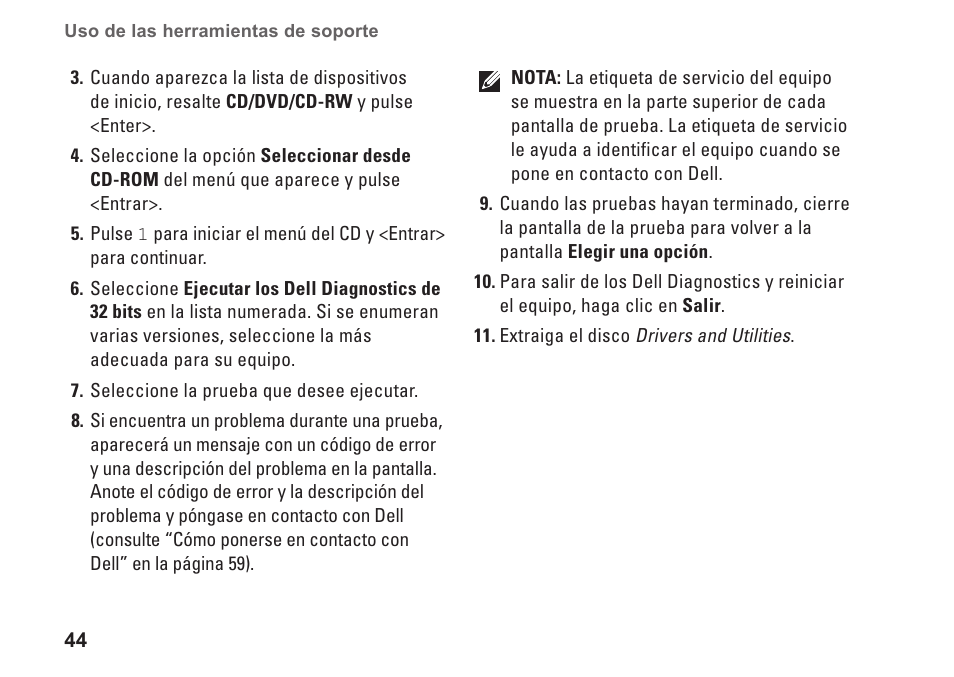 Dell Studio XPS 1647 (Early 2010) User Manual | Page 46 / 80