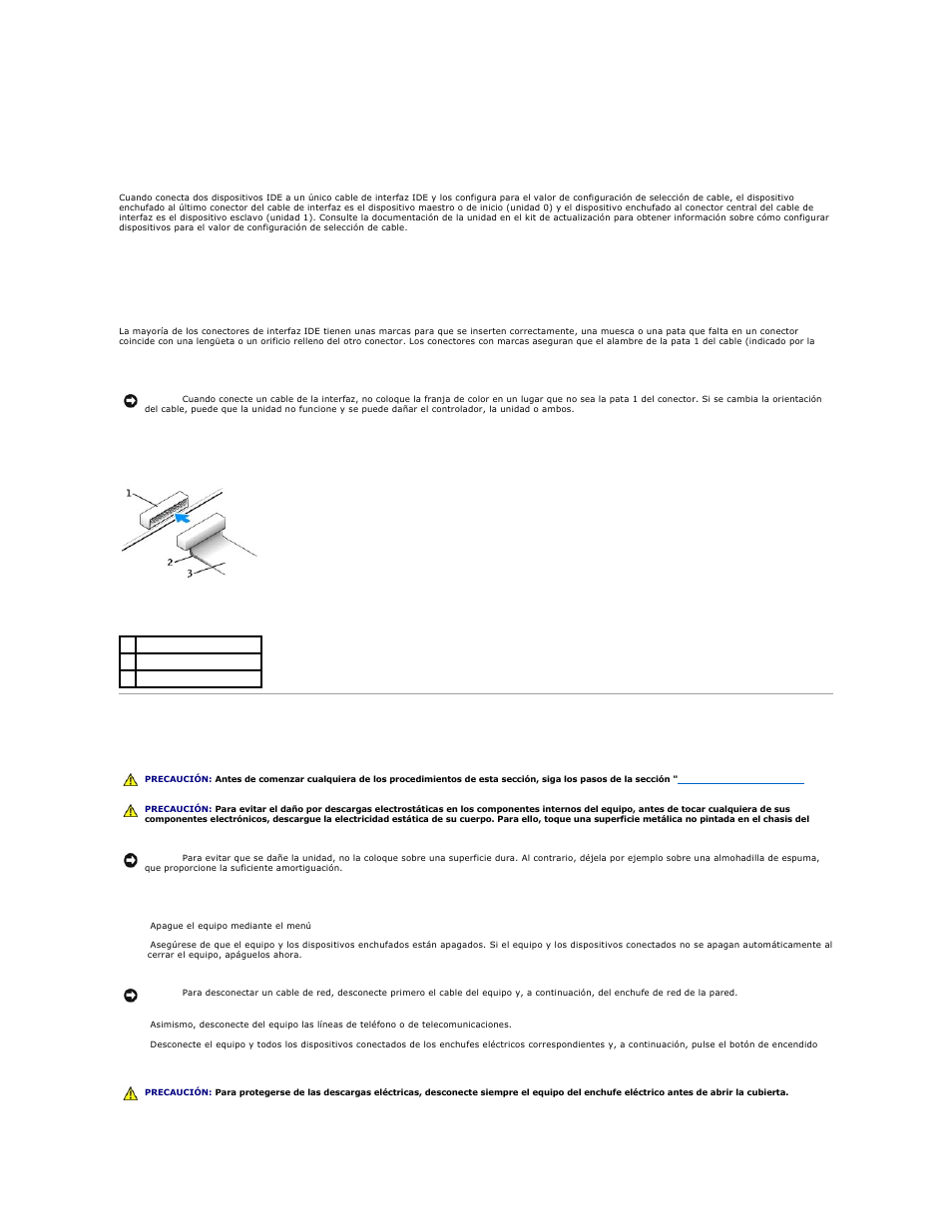 Unidad de disco duro, Direccionamiento de unidad ide | Dell OptiPlex GX270 User Manual | Page 140 / 183