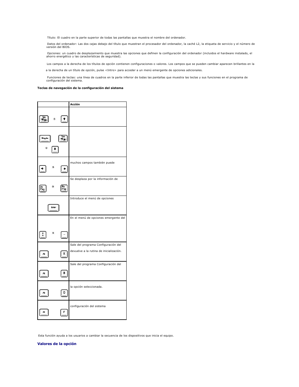 Secuencia de inicio | Dell OptiPlex GX270 User Manual | Page 16 / 183