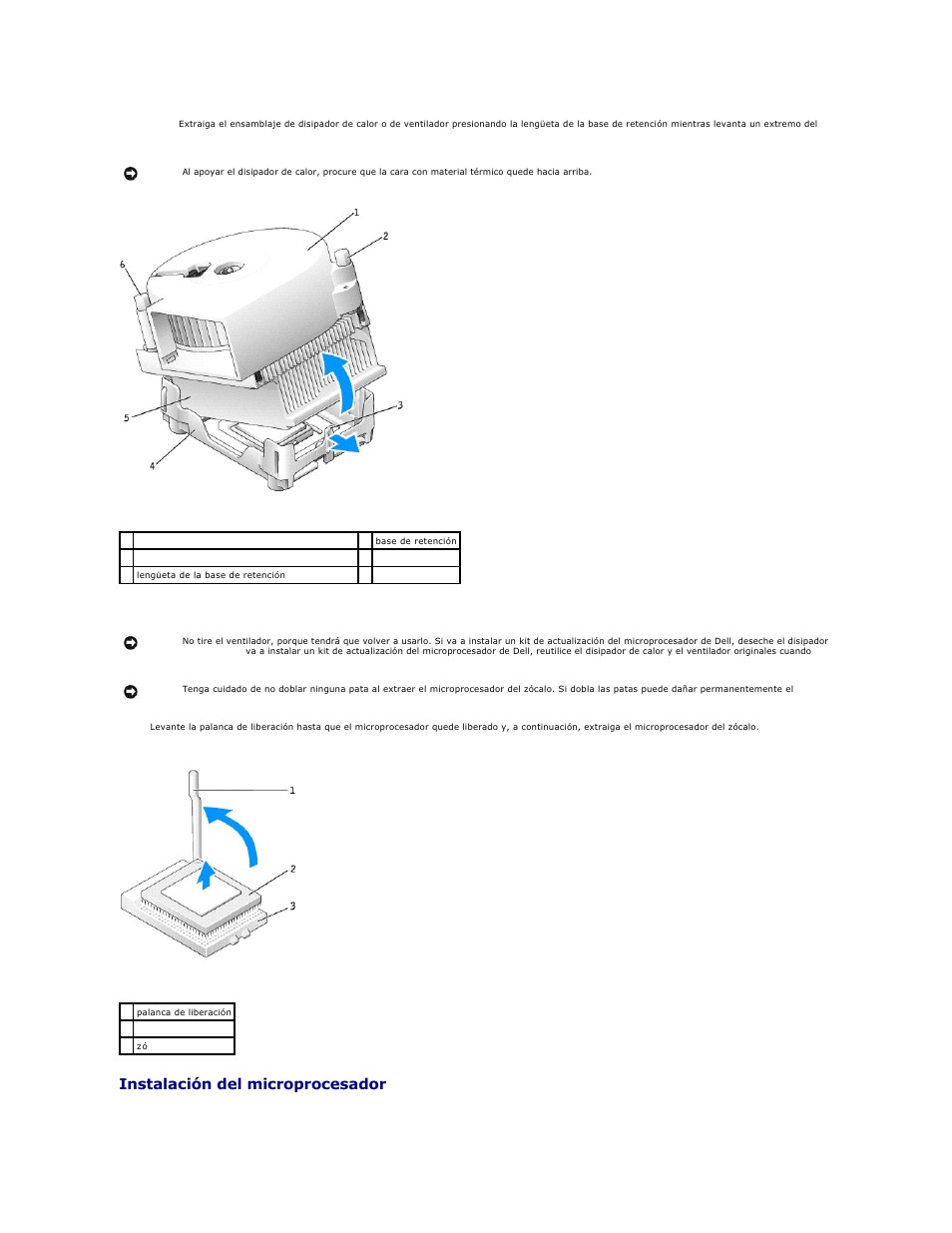 Instalación del microprocesador | Dell OptiPlex GX270 User Manual | Page 90 / 183