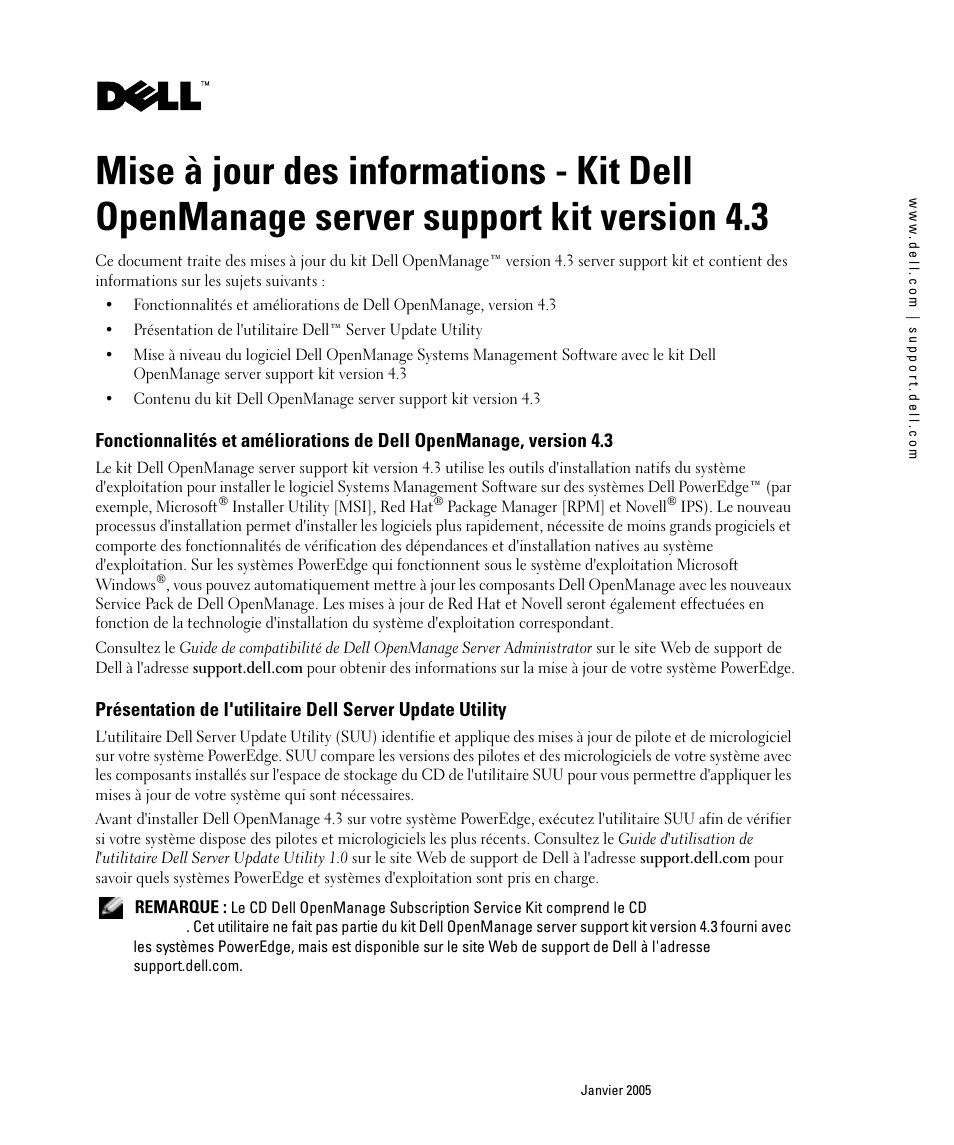 Dell PowerEdge 1800 User Manual | Page 9 / 24