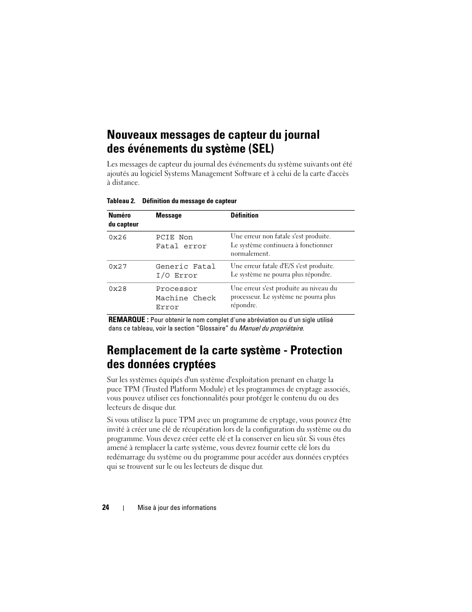 Dell PowerEdge R900 User Manual | Page 24 / 56