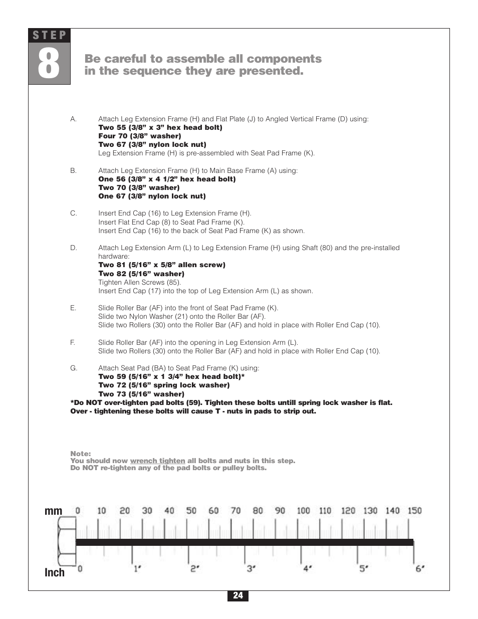 Body Solid G2B User Manual | Page 24 / 86